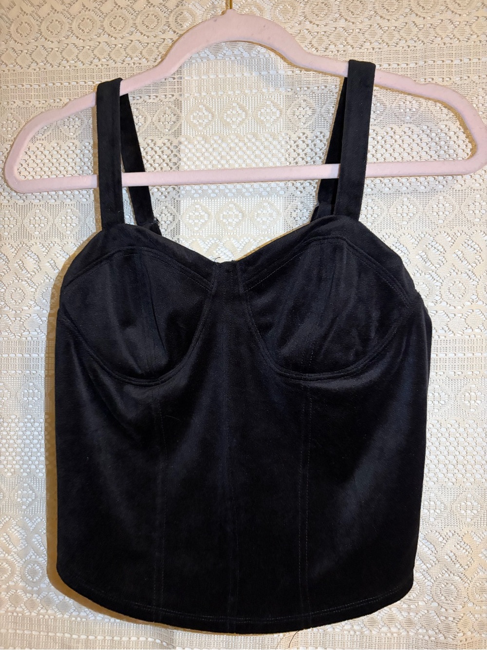 black velvet tank top 🖤✨